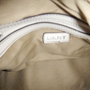 Dkny Bags - DKNY Signature Red-Fabric Satchel/White Handles Dkny Bags - DKNY Signature Red-Fabric Satchel/White Handles